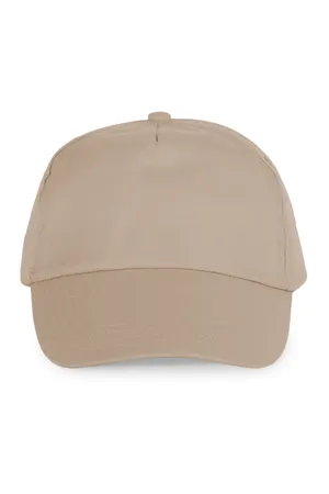 First - 5-Panel-Kappe Beige