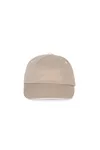 Top - 6-Panel-Kappe Beige / White