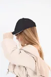 Orlando Kids - 6-Panel-Kappe Black / White
