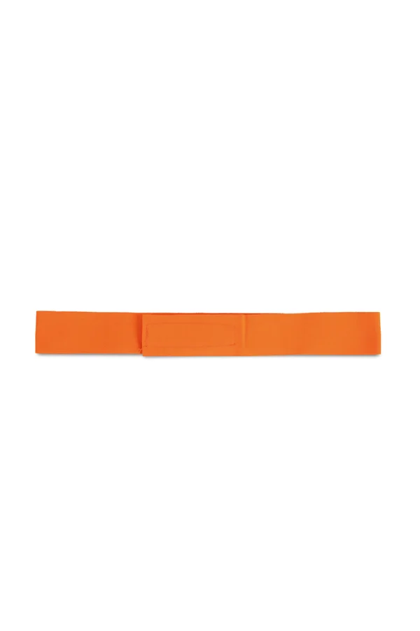 Farbiges Hutband für Strohhüte Orange