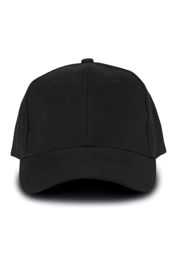 Cap mit 6 Panels Black