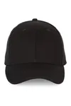 6-Panel-Kappe mit Kontrast-Sandwichschirm Black