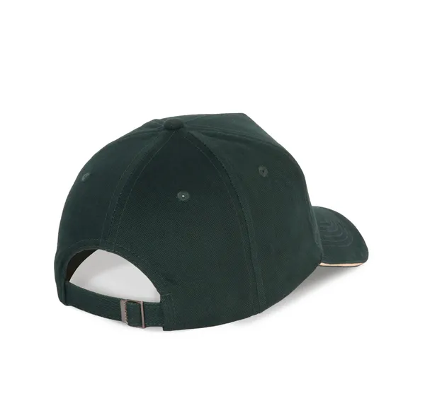5 panels cotton sandwich cap