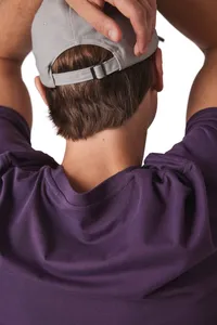 5 panels cotton sandwich cap