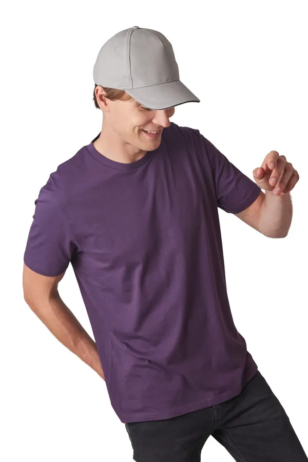 5 panels cotton sandwich cap