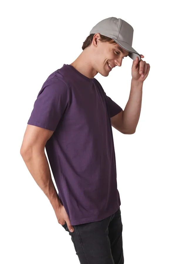 5 panels cotton sandwich cap
