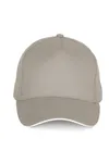 Kappe -  5-Panels Beige / White