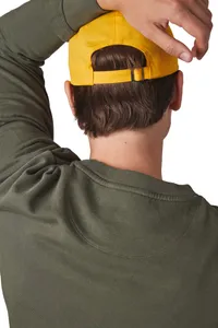 Cap with contrasting sandwich peak - 6 panels