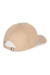 6-Panel-Kappe mit Kontrast-Sandwichschirm Beige / White