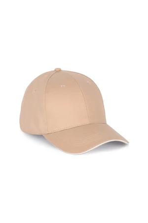 6-Panel-Kappe mit Kontrast-Sandwichschirm