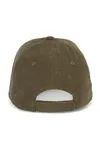 Kappe aus Samt – 6 Panels Dark Olive