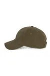 Kappe aus Samt – 6 Panels Dark Olive