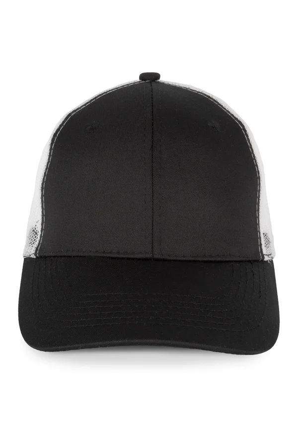 Trucker-Cap Black / White