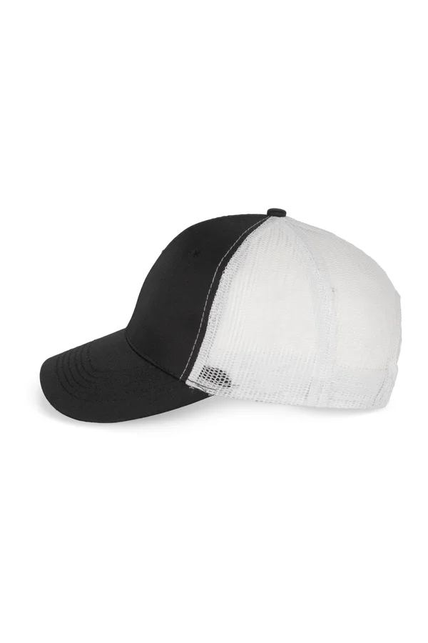 Trucker-Cap Black / White