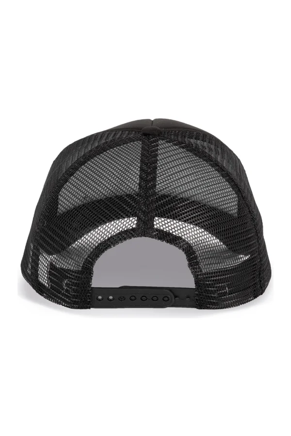 5-Panel Trucker Kappe Mesh Black