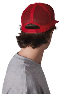 Trucker flat peak cap - 6 panels