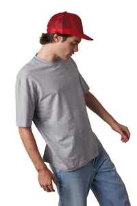 Trucker flat peak cap - 6 panels