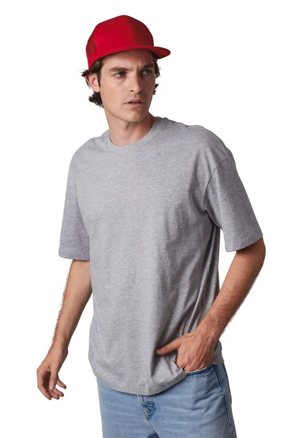 Trucker flat peak cap - 6 panels