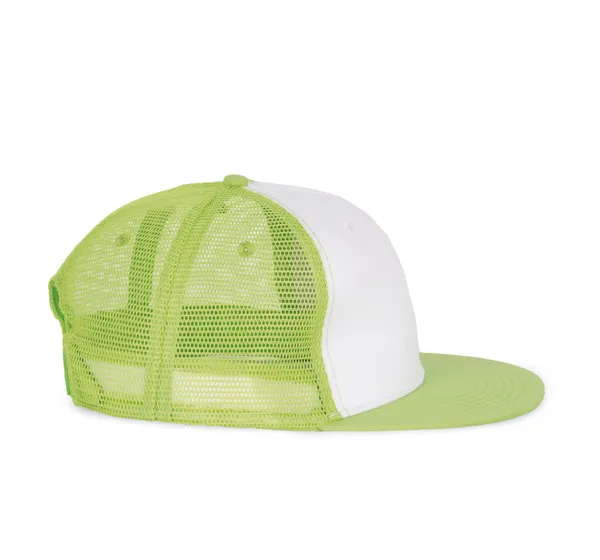 Trucker flat peak cap - 6 panels
