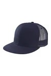 Trucker-Cap - 6-Panels-Kappe, Flachschirm