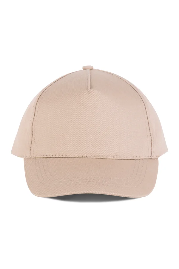 5-Panel-Kappe Baumwolle Beige