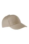 5-Panel-Kappe Baumwolle Beige
