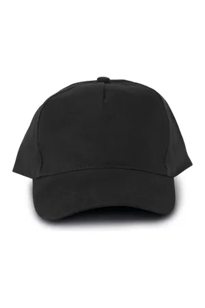 Cap mit 5 Panels Black