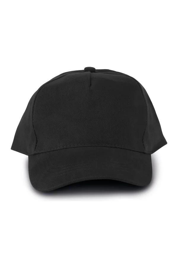Cap mit 5 Panels Black