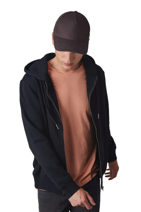 5 panels organic cotton cap