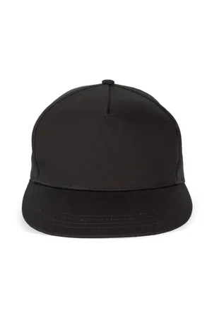 5-Panel Snapback-Kappe Black