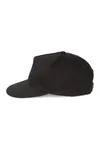 5-Panel Snapback-Kappe Black
