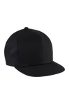 5-Panel Kinder-Snapbackkappe Black