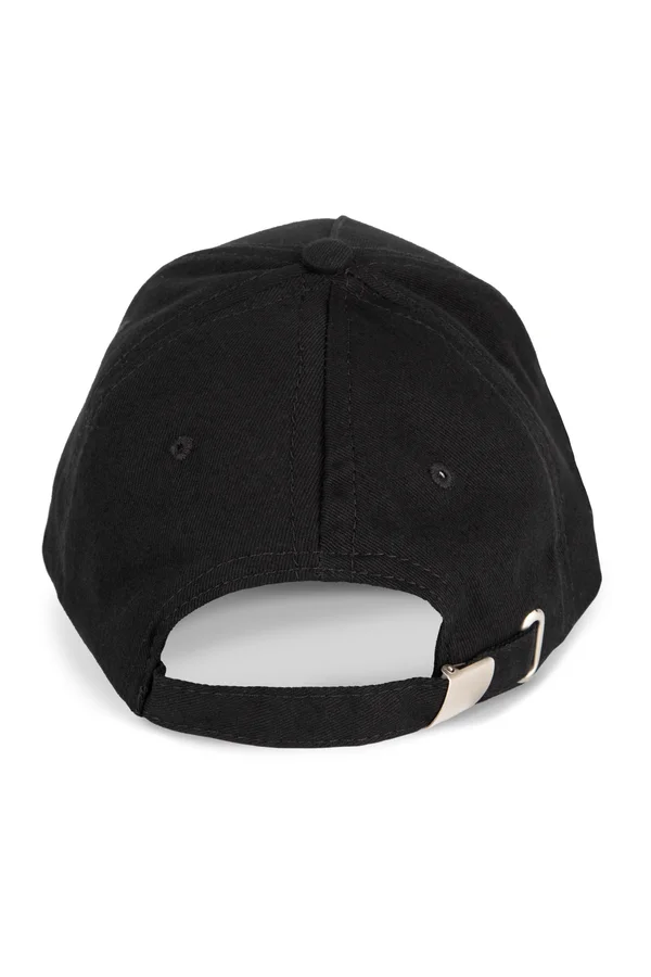 5-Panel Kinderkappe mit Kontrast-Sandwichschirm Black