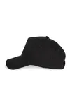 5-Panel Kinderkappe mit Kontrast-Sandwichschirm Black