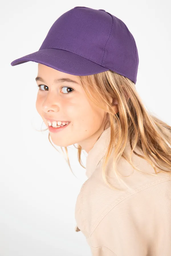 Kids' cotton cap - 5 panels