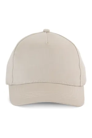 Kids 5-Panel-Kappe. Aus Baumwolle Beige