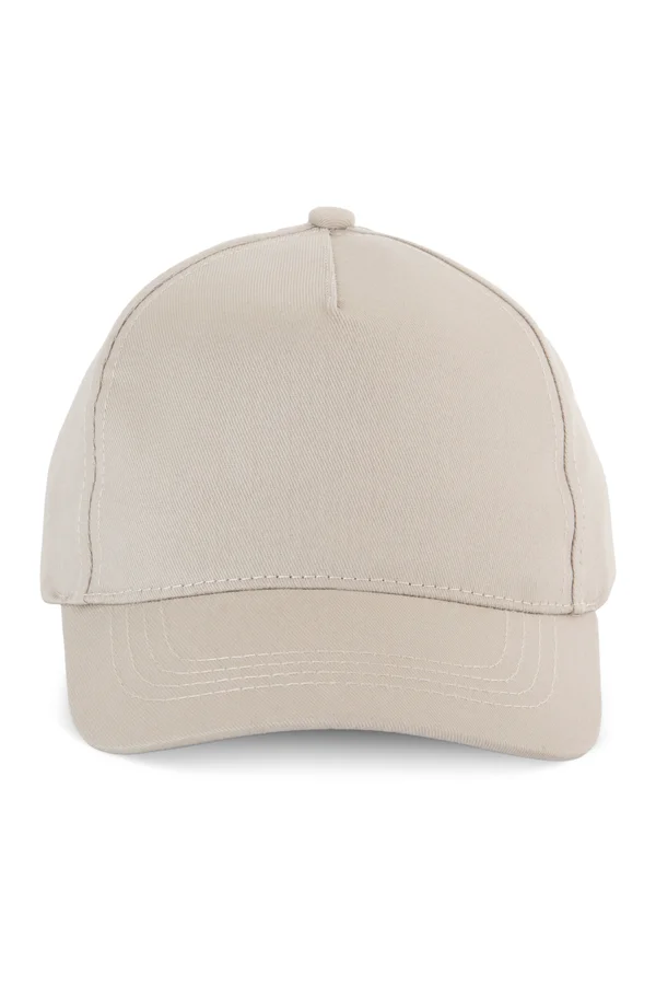 Kids 5-Panel-Kappe. Aus Baumwolle Beige