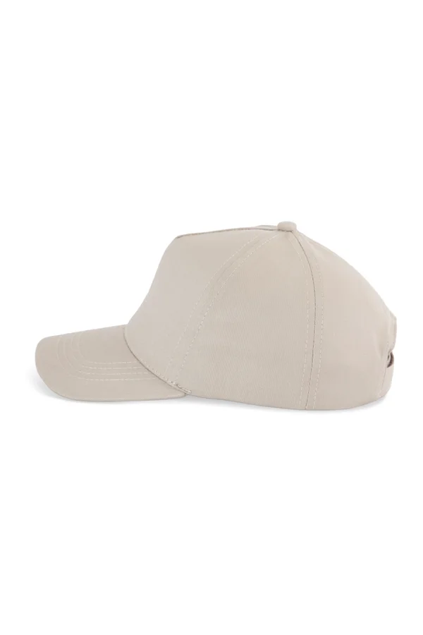 Kids 5-Panel-Kappe. Aus Baumwolle Beige