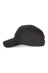 Polyester-Sportkappe mit 6 Panels Black