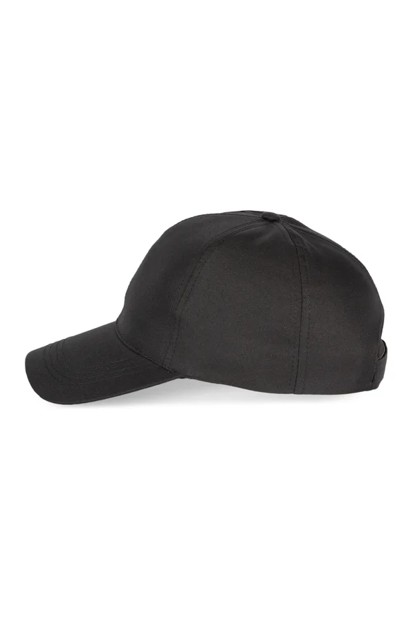 Polyester-Sportkappe mit 6 Panels Black
