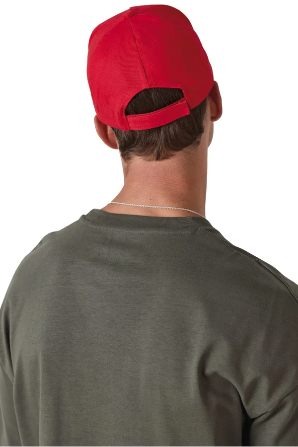 Sportkappe mit 5 Panels aus dicker Baumwolle