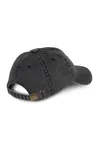 Vintage Cap mit 6 Panels Washed black