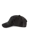 Vintage Cap mit 6 Panels Washed black
