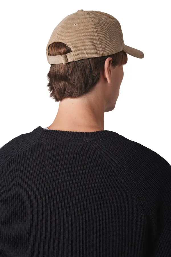 5-panel velvet cap