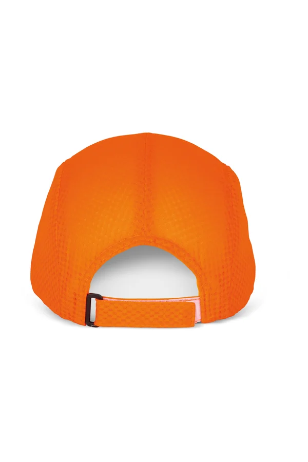 Kappe mit Patch – 6 Panels Fluorescent Orange