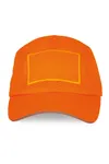 Kappe mit Patch – 6 Panels Fluorescent Orange