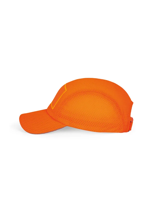 Kappe mit Patch – 6 Panels Fluorescent Orange