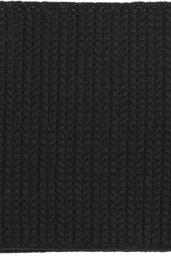 Nahtloses Stirnband Black