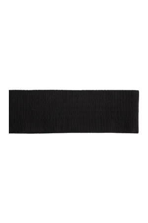 Nahtloses Stirnband Black