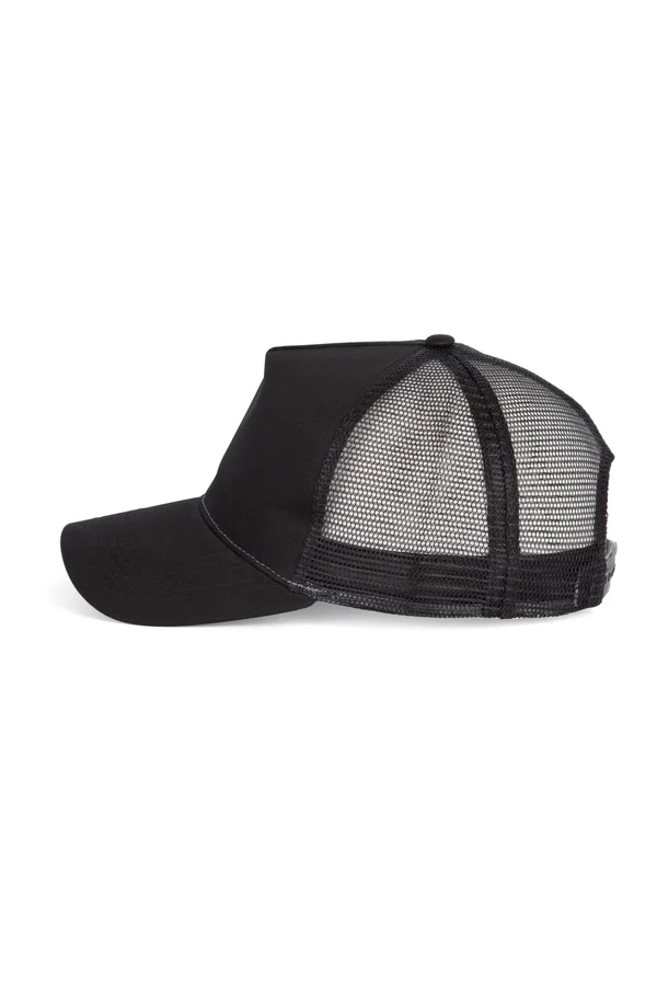 Trucker Cap – 5 Panels Black